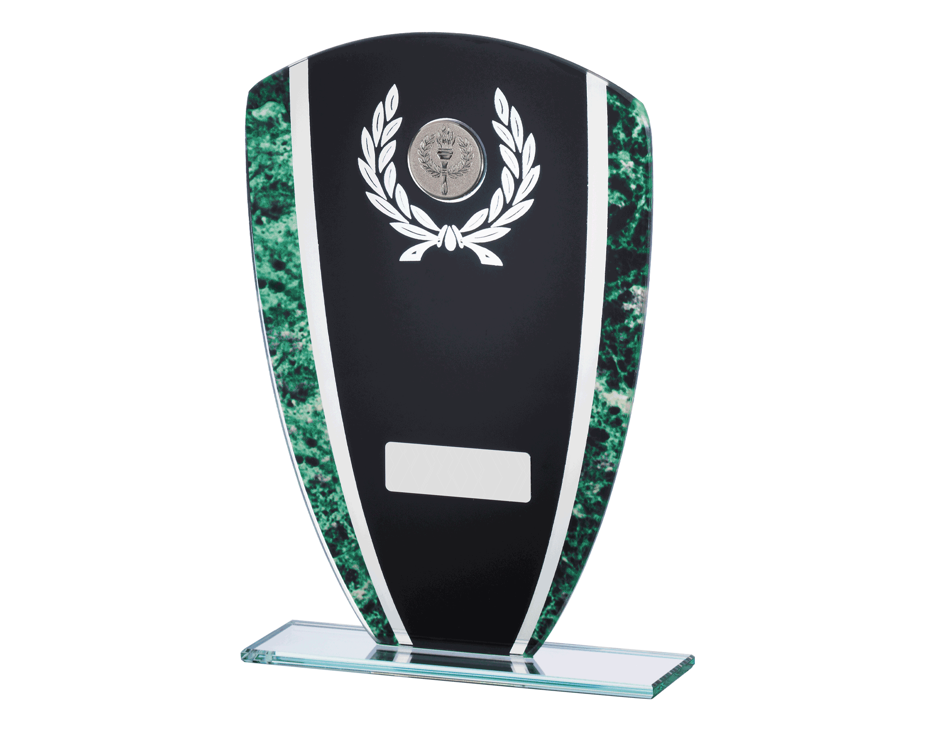 WO40933 Glass Award Running Imp Running Imp